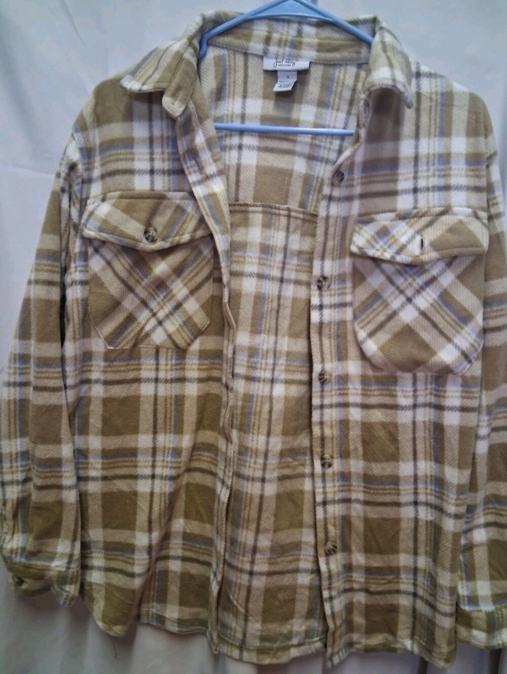Just Polly Womens Flannel Small